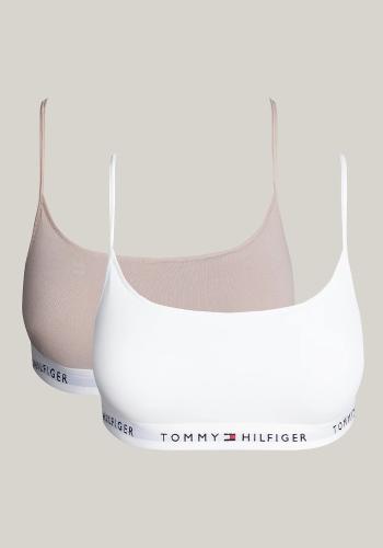 Dámská podprsenka Tommy Hilfiger UW0UW05528 0WX 2PACK L Dle obrázku