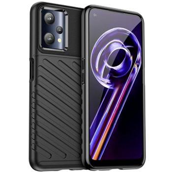 Thunder silikonový kryt na Realme 9 Pro, černý (HUR249079)