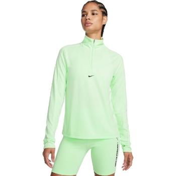 Nike DRI-FIT PACER Dámská sportovní mikina, světle zelená, velikost