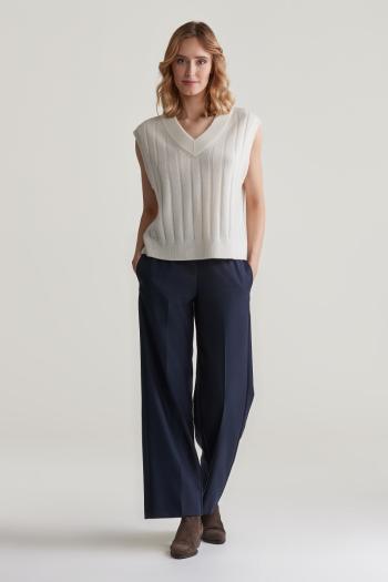 KALHOTY GANT PULL-ON PANTS EVENING BLUE