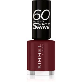 Rimmel 60 Seconds Super Shine lak na nehty odstín 340 Berries And Cream 8 ml