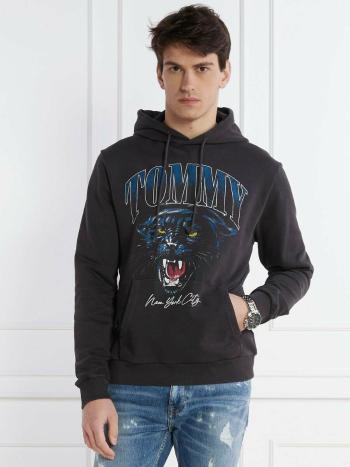 Tommy Jeans pánská černá mikina Panther - L (BDS)