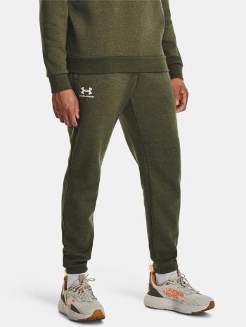 Under Armour UA Essential Fleece Tepláky Zelená