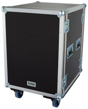 Razzor Cases 15U rack 450 s kolečky