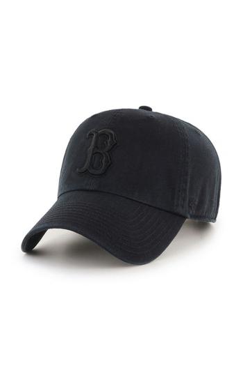 Kšiltovka 47brand MLB Boston Red Sox černá barva, s aplikací, B-RGW02GWSNL-BKG