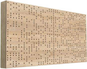 Mega Acoustic FiberPRO120 Binary Diffuser Sonoma Oak/Beige Absorpční dřevěný panel