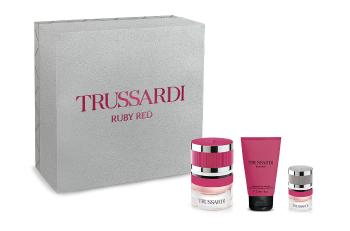 TRUSSARDI Ruby Red dárková sada 3 ks