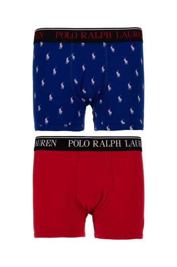 Dětské boxerky Polo Ralph Lauren 2-pack tmavomodrá barva