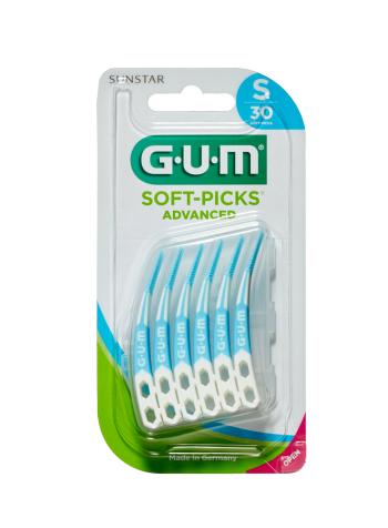 GUM Soft-Picks Advanced SMALL masážní mezizubní kartáčky, 30 ks