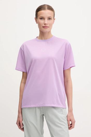 Športové tričko Picture Elhm fialová farba, WTS0579