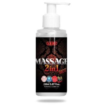 LSDI MASÁŽNÍ GEL MASSAGE 2IN1 HOT 150ML (12)