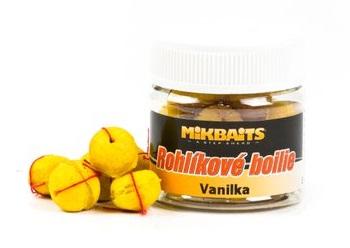 Mikbaits rohlíkové boilie 50ml-vanilka