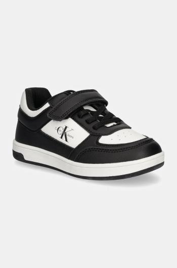 Dětské sneakers boty Calvin Klein Jeans černá barva, V1X9-81047