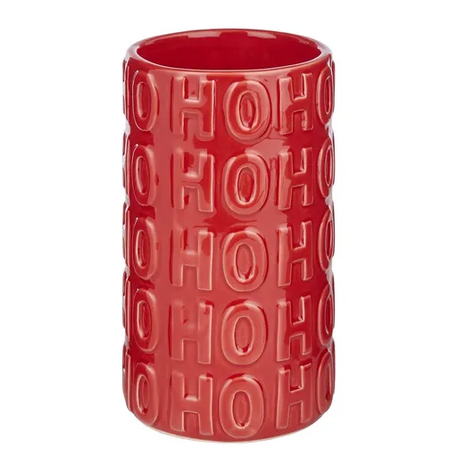 STATEMENT Váza "Hohoho" 18 cm - červená