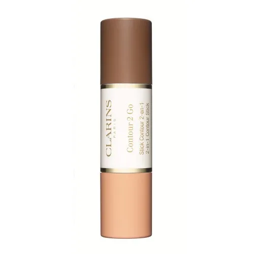 Clarins 2in1 Stick Contour  tvářenka 2x4.5 g