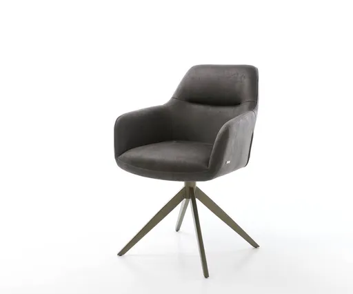 Jídelní židle Pejo-Flex antracitová vintage křížová