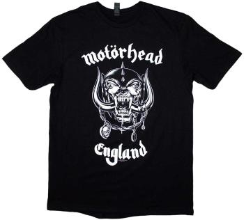 Motörhead Tričko England (Back Print) Unisex Black XL