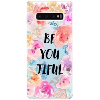 iSaprio BeYouTiful pro Samsung Galaxy S10+ (BYT-TPU-gS10p)