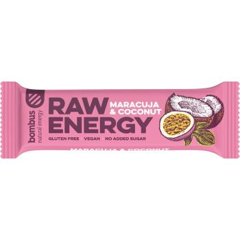 Bombus Raw Energy ovocná tyčinka příchuť Maracuja & Coconut 50 g