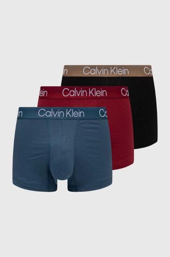 Boxerky Calvin Klein Underwear 3-pack pánské, zelená barva, 000NB2970A