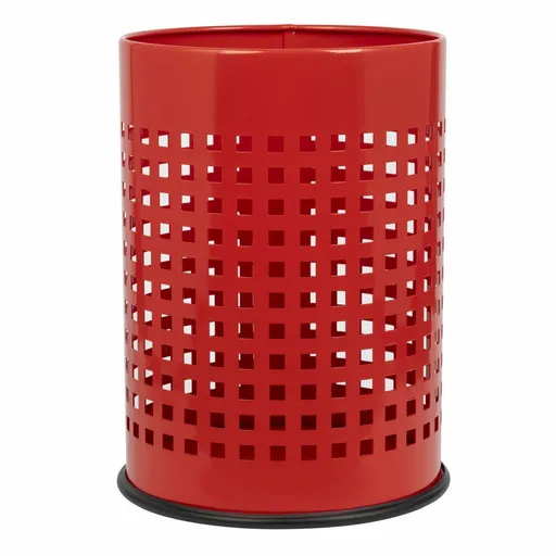 Alda Odpadkový koš Officer děrovaný 18 l, červená, 18 l