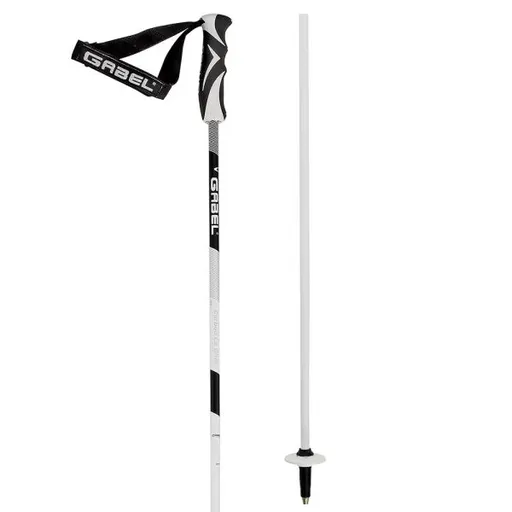 Gabel CARBON LE CHIC Sjezdové hole, bílá, velikost