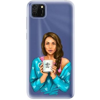 iSaprio Coffe Now - Brunette pro Huawei Y5p (cofnobru-TPU3_Y5p)