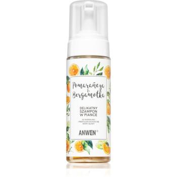 Anwen Orange & Bergamot čisticí pěna pro normální až mastné vlasy 170 ml