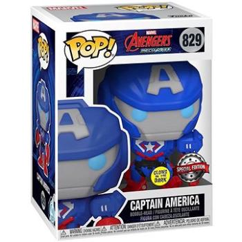 Funko POP! Marvel Marvel Mech- CapAmerica(GW) (889698556330)