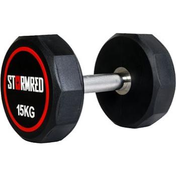 Stormred pogumovaná činka 15 kg (8595691070866)