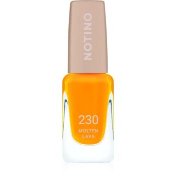 Notino Gel Effect Nail Polish körömlakk géles hatással 230 Molten Lava 10 ml