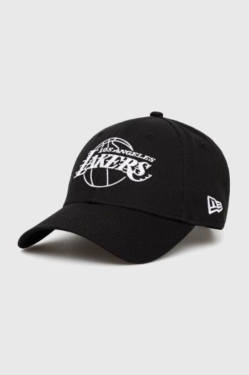 Čepice New Era černá barva, s aplikací, 12292584-BLACK