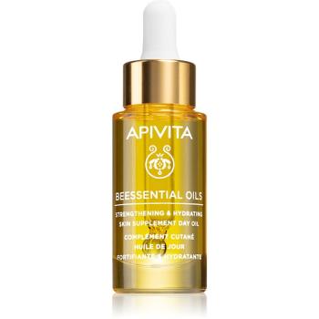 Apivita Beessential Oils Strengthening & Hydrating Day Oil rozjasňující denní olej pro intenzivní hydrataci pleti 15 ml