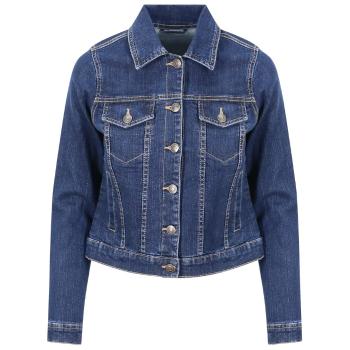 So Denim Dámská džínová bunda Olivia - Tmavě modrá | M