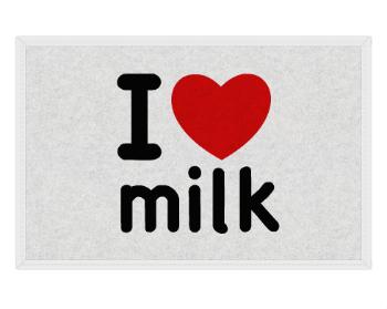 Rohožka I Love milk