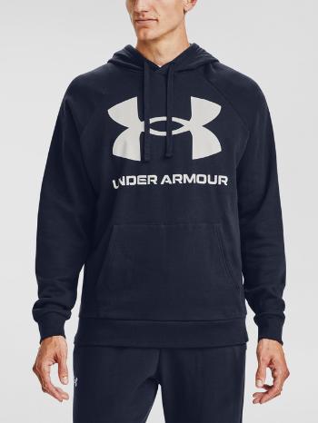 Under Armour Rival Fleece Big Logo HD Mikina Modrá