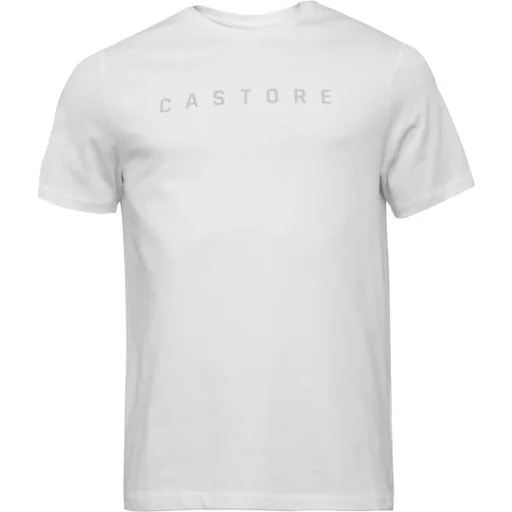 CASTORE SS T-SHIRT Pánské tričko, bílá, velikost