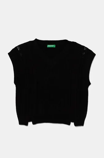 Dětská vesta s příměsí vlny United Colors of Benetton