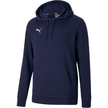 Puma TEAMGOAL 23 CAUSALS HOODIE Pánská fotbalová mikina, tmavě modrá, velikost