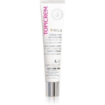 Topicrem MELA Corrective Night Cream noční korekční krém proti pigmentovým skvrnám 40 ml