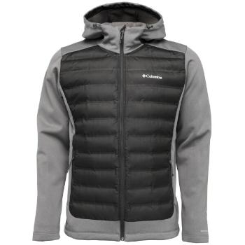 Columbia OUT-SHIELD INSULATED FULL ZIP HOODIE Pánská hybridní bunda, tmavě šedá, velikost