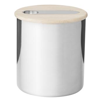 Zásobník na čaj SCOOP 300 ml, stříbrná, nerezová ocel, Stelton