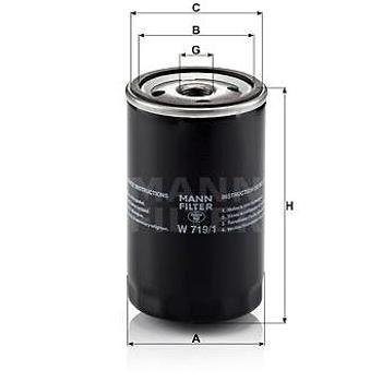 MANN-FILTER W719/1 (W719/1)