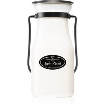 Milkhouse Candle Co. Creamery Apple Strudel vonná svíčka Milkbottle 227 g