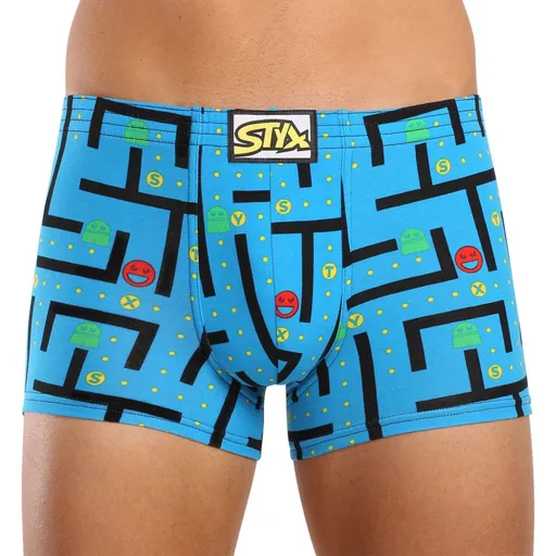 Styx Pánské boxerky art klasická guma hra (Q1259) L