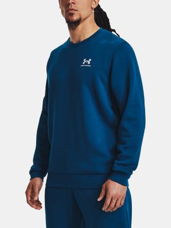 Under Armour UA Essential Fleece Crew Mikina Modrá