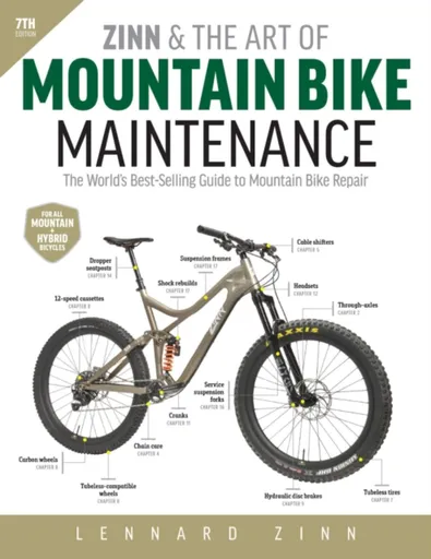 Zinn and the Art of Mountain Bike Maintenance, 7th Edition - Lennard Zinn