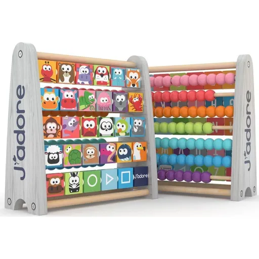 J'ADORE Počítadlo + abeceda