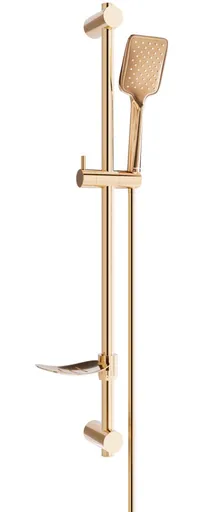 MEXEN/S DF62 posuvný sprchový set, růžové zlato 785624582-60