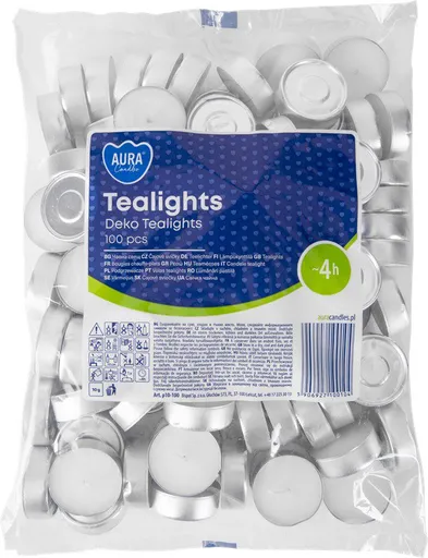 BISPOL Čajové svíčky sáček 100 ks (5906927100104)